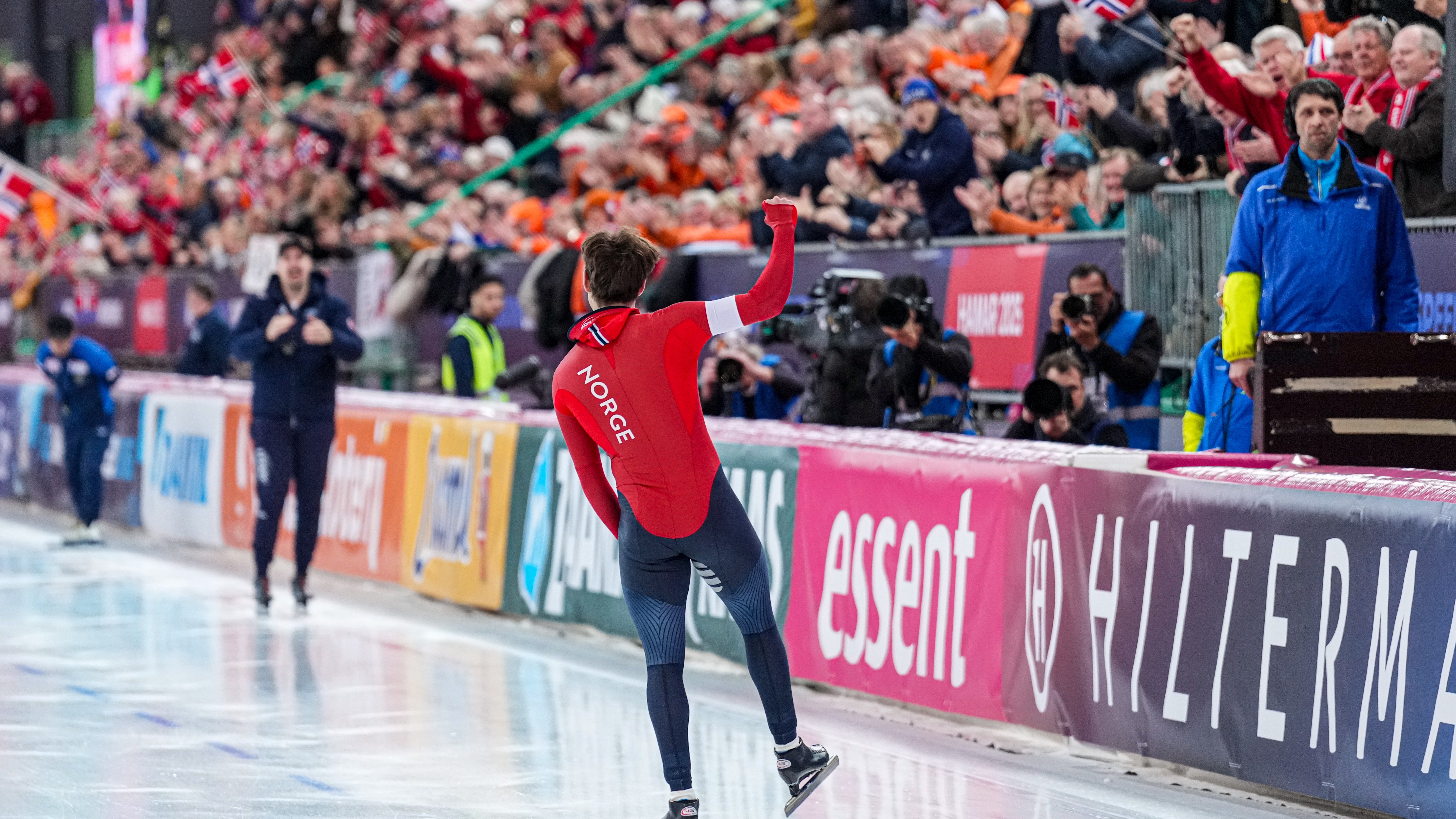 Didrik Engh Strand under VM i Vikingskipet 2025