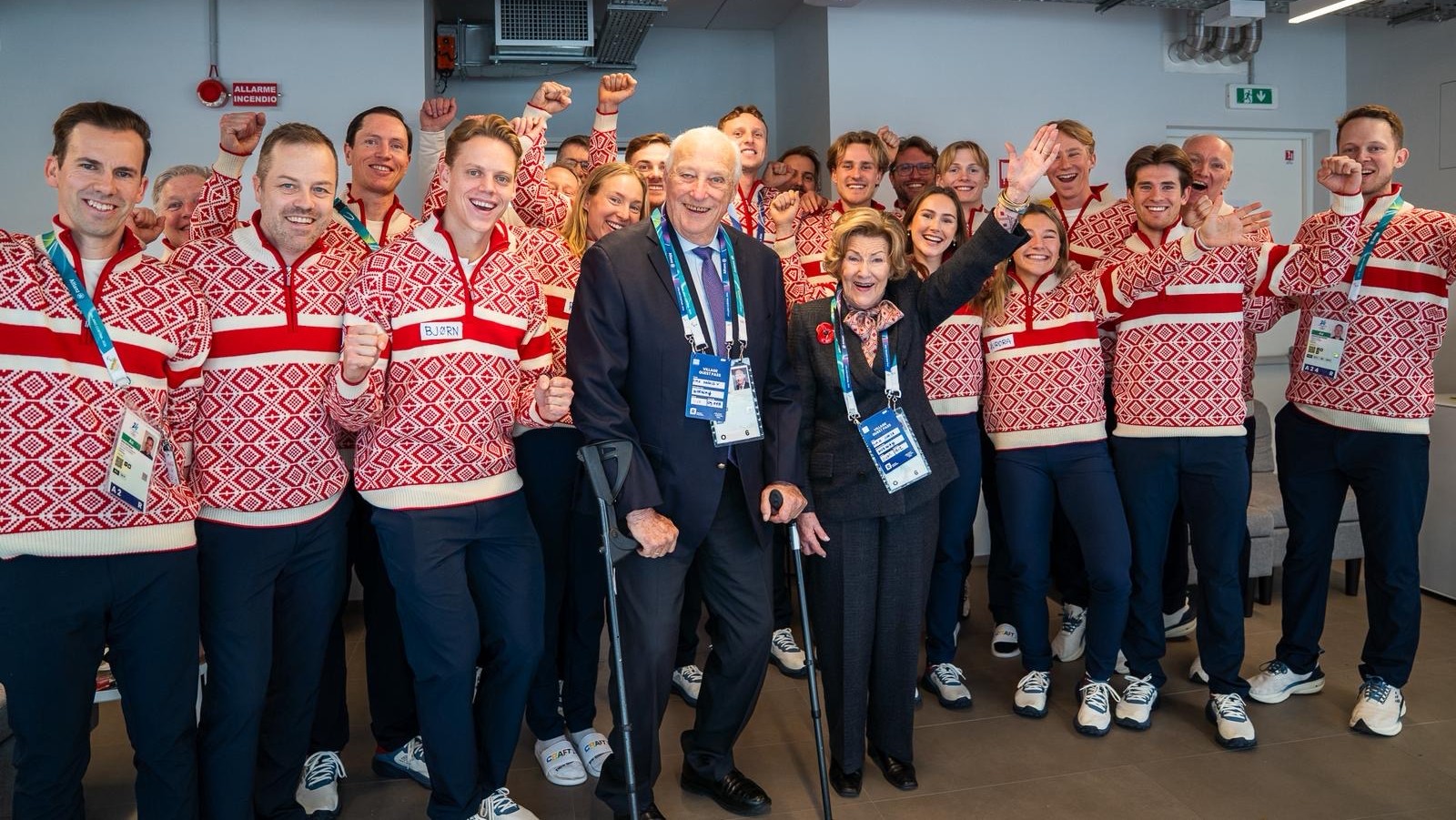 Til minne om H.M. Kong Harald V - En tilstedeværende støttespiller for norsk skøytesport