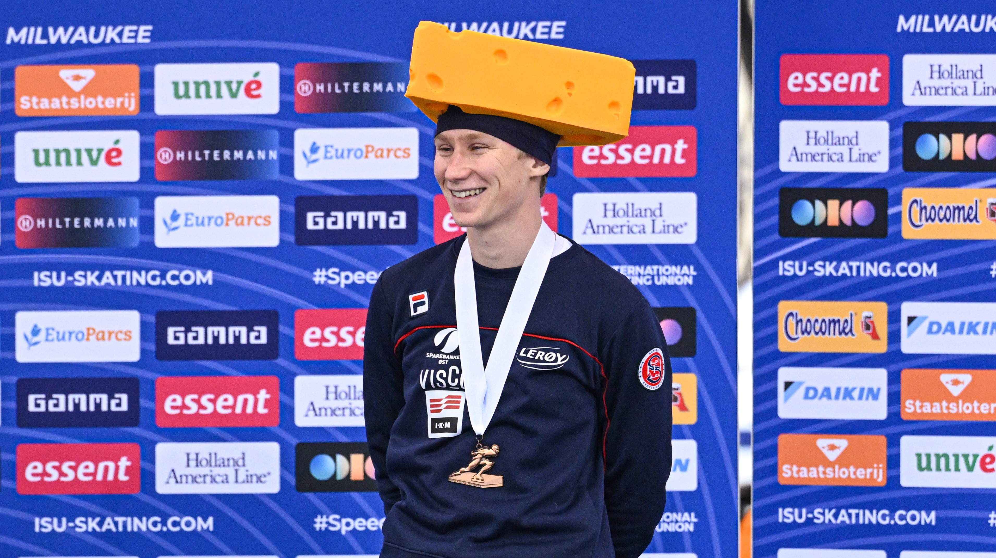 Kongshaug på pallen på 1500m i Milwaukee
