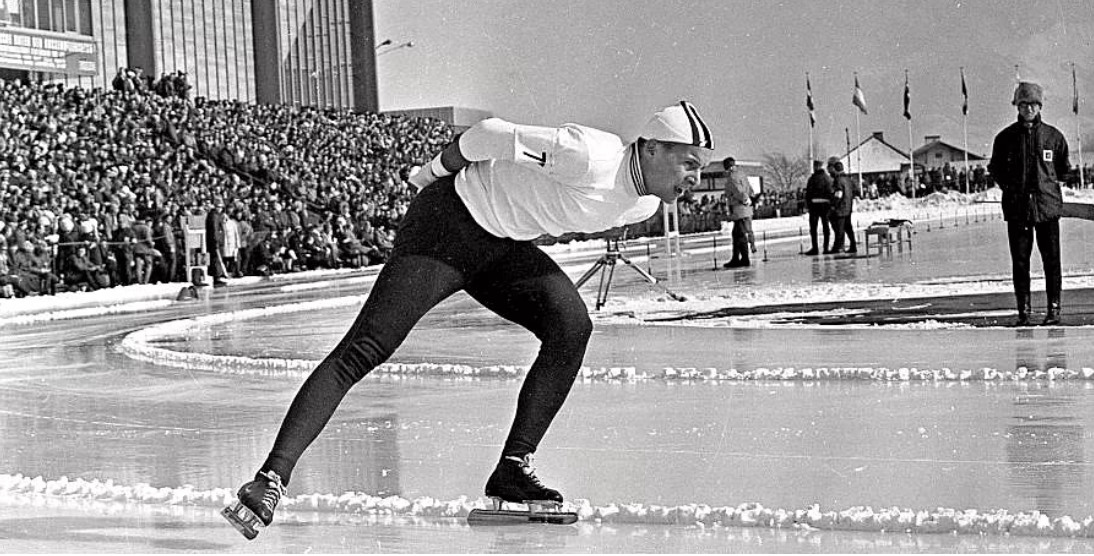 Kupper`n under 5000 i OL i Innsbruck i Østerrike i 1964. FOTO: JAN A. MARTINSEN