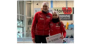 Klasse kvinner junior ble dominert av Jevnaker IF. Guro Ruden Brørby (t.h.), vant klassen mens Ingunn K. Myhre sikret seg andreplassen